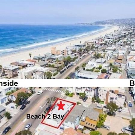 Beach-2-Bay 2Br - In The Heart Of Mission Beach San Diego Esterno foto